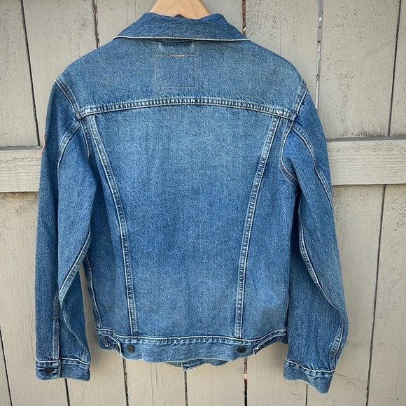 Levi's Corona Capital Music Festival Mexico 2022 Denim Relaxed Trucker Jacket S - Picture 8 of 11